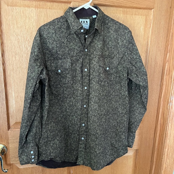 Ely Cattleman Other - Ely Cattleman brown paisley print, Western